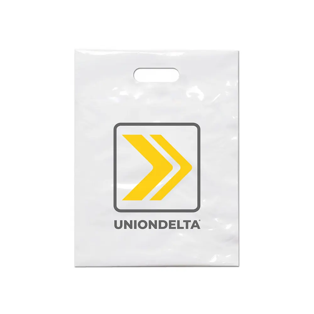 Пакет UNIONDELTA, ПВД, белый, 30х40 см