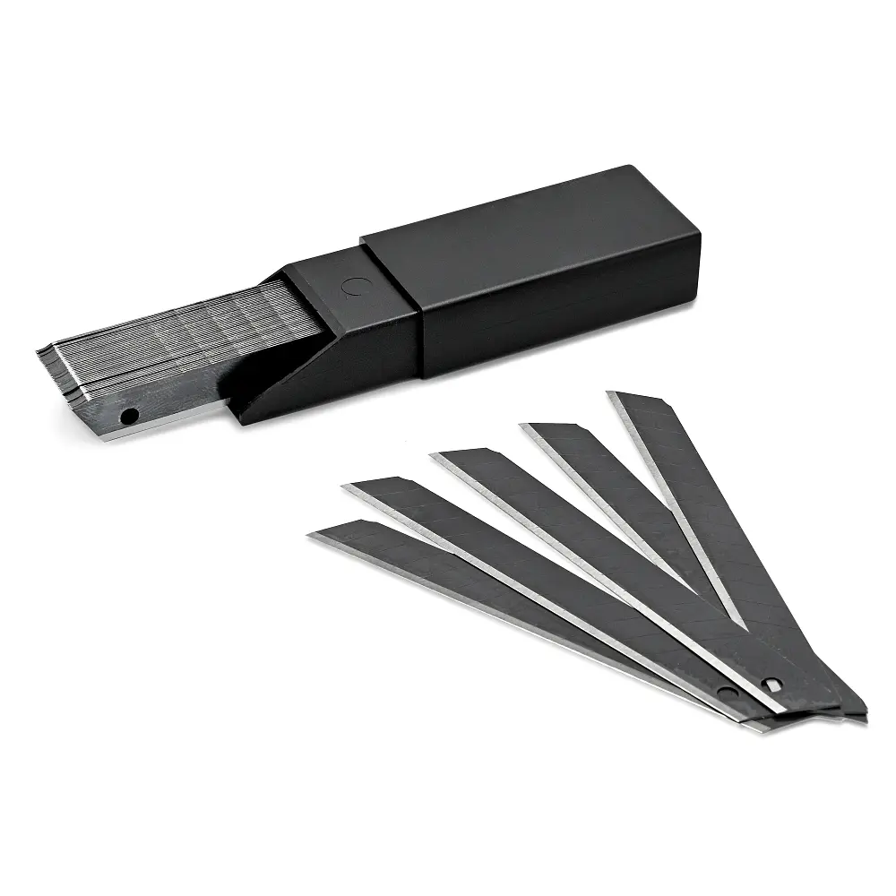 Лезвия OLFA ABB-50B, углеродистая сталь, 9mm, 50шт.